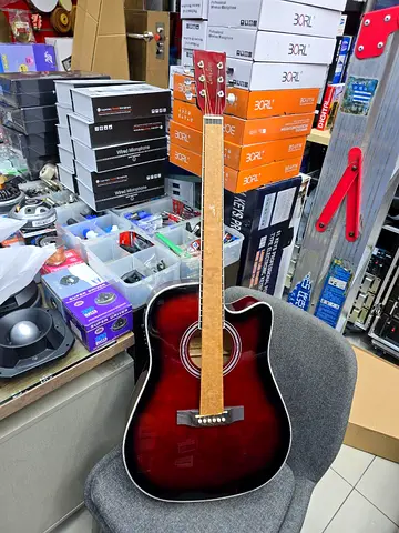 Semi Acoustic Guitar with Equaliser 41 - Brand New