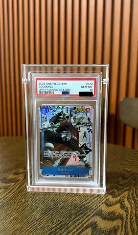 2023 One Piece OP03 Sogeking Manga Alt Art PSA10
