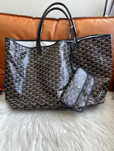 Goyard Saint Louis Tote Bag with Pouch - Good Condition
