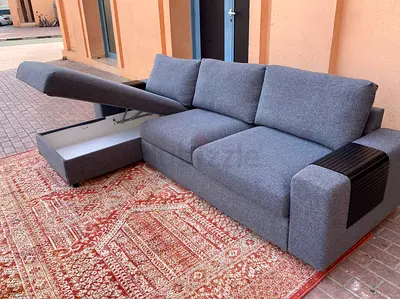 Ikea vimle L shape sofa bed with mattress