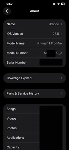 iPhone 11 Pro Max 512GB UAE Version - نسخة اماراتية