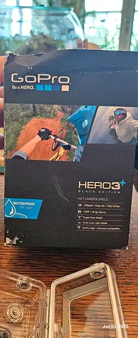 GoPro HERO3 Black Edition with original box and accessories