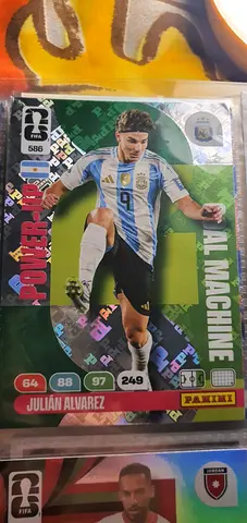 Panini Adrenalyn XL Power-Up Trading Card – Julián Álvarez (Argentina) - Single Card