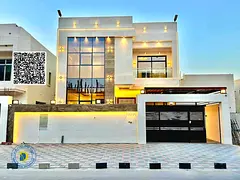villa with 5BR and roof, prime location in Al-Helio 2 freehold