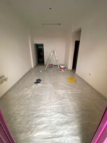 Two bedroom apartment with living room two bathrooms and balcony for annual rent in Al Majaz 2 Jamal Abdul Nasser Street Sharjah good size and prime l