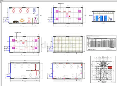 Autocad Exhibition Stands,Display stands fire alarm drawings 2d I prepare