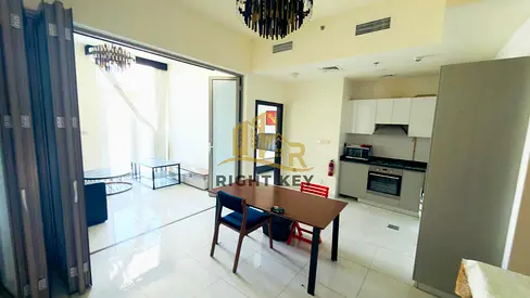 FULLY FURNISHED / MIRACLE GARDEN VIEW/ HIGHER FLOOR/LOW PRICE/1BHK/68K
