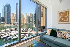1BHK with Marina View | Near to tram station | Available 25th Feb