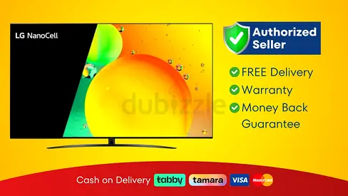 LG 55 inch TV Smart NanoCell 4K - Brand New | 1 Year Warranty | FREE Delivery