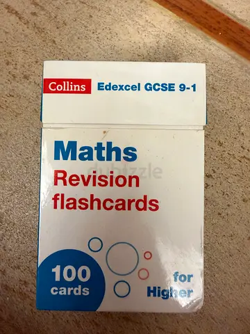 Collins Edexcel GCSE 9-1 Maths Revision Flashcards (Higher) - 100 cards