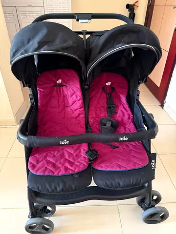 Joie Double Side-by-Side Twin Stroller - Good Condition