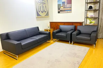 Walter Knoll Morgan 465- Leather Sofa Set -Never Used ( Made in Germany )