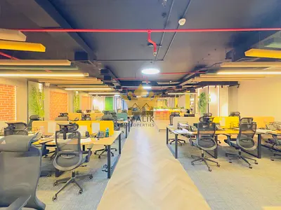 Furnished Office | Prime Location | Community View And Close to Metro