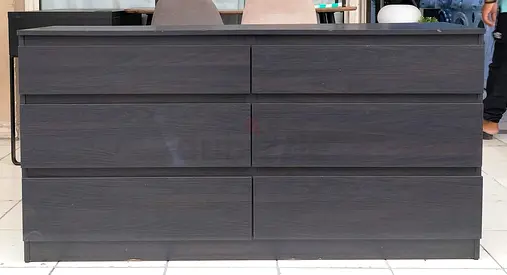 ikea chest drawer 2pieces same available for sale