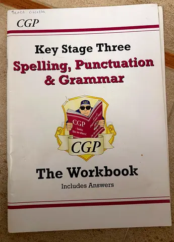 CGP Key Stage Three Spelling, Punctuation  Grammar Workbook (Includes Answers)