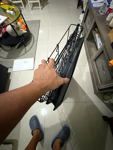 Foldable Metal Dog Crate - Easy Carry, Good Condition