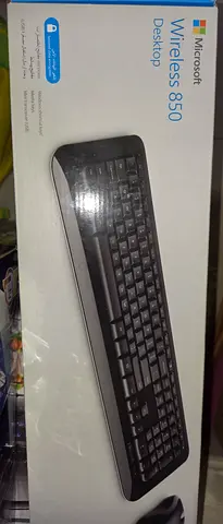 Microsoft Wireless 850 Desktop Keyboard and Mouse - Used, Good Condition
