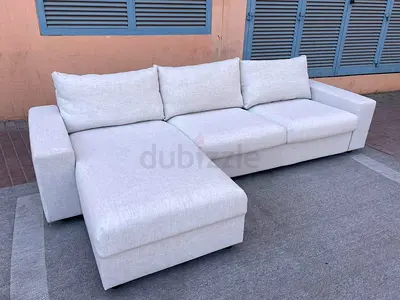 Ikea vimle L shape sofa bed Beige Excellent Condition
