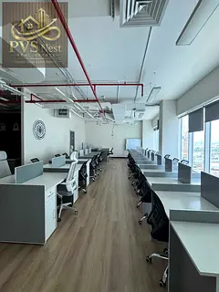 SPACIOUS FITTED OFFICE | 2 PARTITIONS | FULLY FURNISHED | PRIME BUSINESS BAY LOCATION