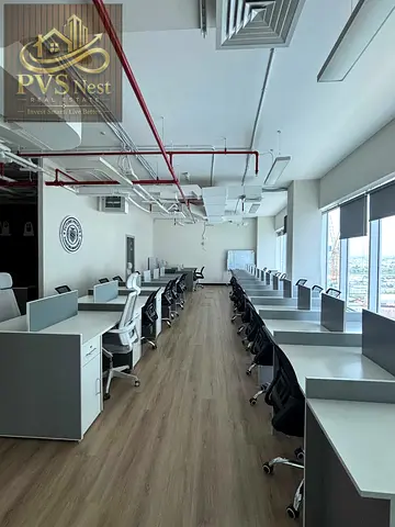 SPACIOUS FITTED OFFICE | 2 PARTITIONS | FULLY FURNISHED | PRIME BUSINESS BAY LOCATION