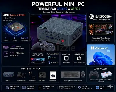 🔥 POWERFUL MINI PC – GAMING  OFFICE READY 🔥