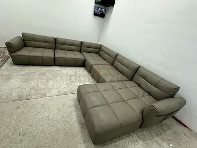 Original leather Natuzzi sofa