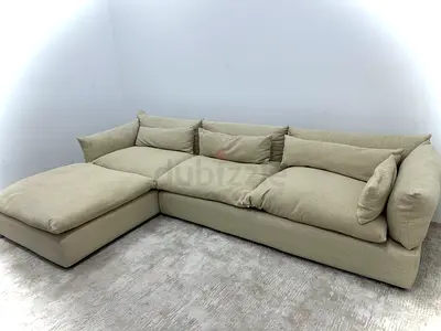 As perfect condition marina home lshape sofa