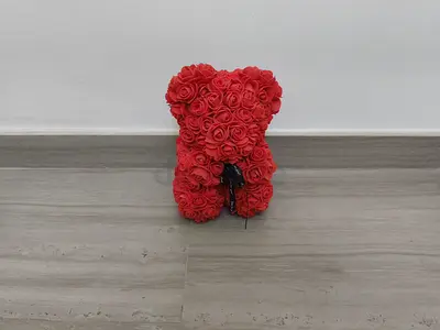 Lovely Bear made of roses for AED 0