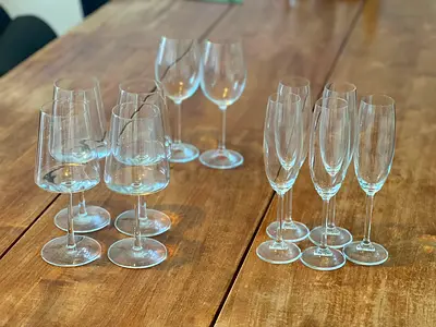 Wine / Champagne glasses