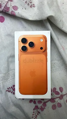 17 pro orange color , 256Gb