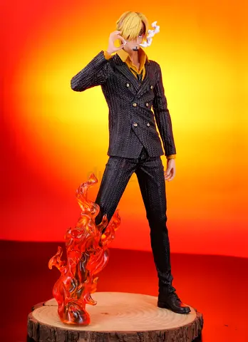 One Piece Red Leg Sanji Figure - 32 cm Tall Figure in Excellent Condition