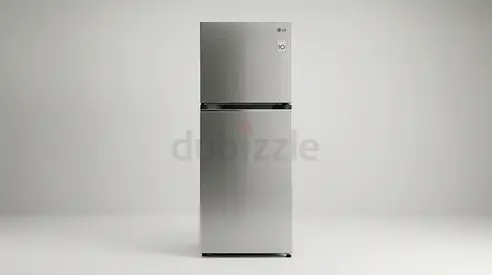 LG Top Freezer Refrigerator - Stainless Steel, 2-Door