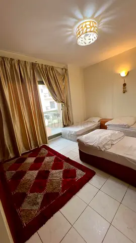 Executive hotel apartment bed space