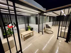 **Furnished 1BR apartment, 2 bathrooms, first tenant, annual rent, free gym, pool &amp; parking, pri