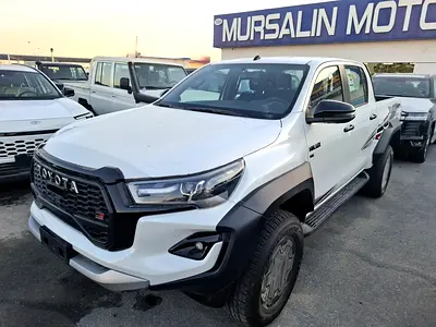 Toyota Hilux GR 4.0L 2026 AT White Petrol Oman Spec with Compressor (Export Only)
