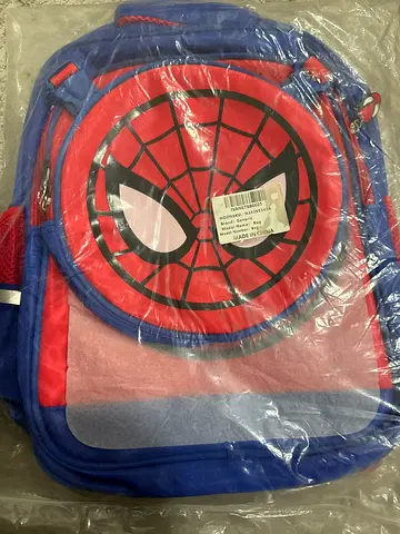 Kids Spider-Man Backpack - New, Blue  Red