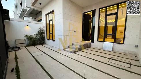 | تملك فيلا بموقع مميز بتشطيبات فاخرة بالياسمين عجمان | 4 غرف ماستر طابقين وروف | بسعر شامل رسوم التسجيل