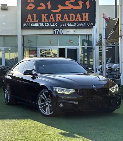 BMW 430i Gran Coupe M Sport | 2.0L Turbo | 2018 | GCC | 116,000 km | Black / Brown | AED 64,000
