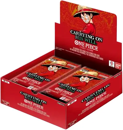 One Piece Card Game Carrying On His Will Booster Box Op-13 English