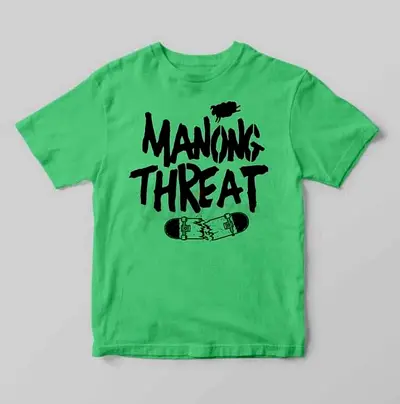 Custom Printed Black T-Shirt