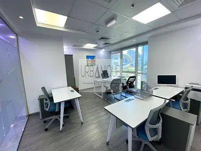 Furnished Office Space | SZR & Museum of the Future View