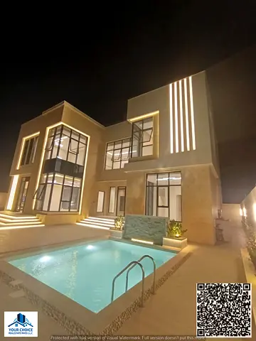 Luxury Modern Villa for Sale – Al Yasmeen | Ajman A great opportunity to own a luxury modern villa with super deluxe finishing in a prime location in