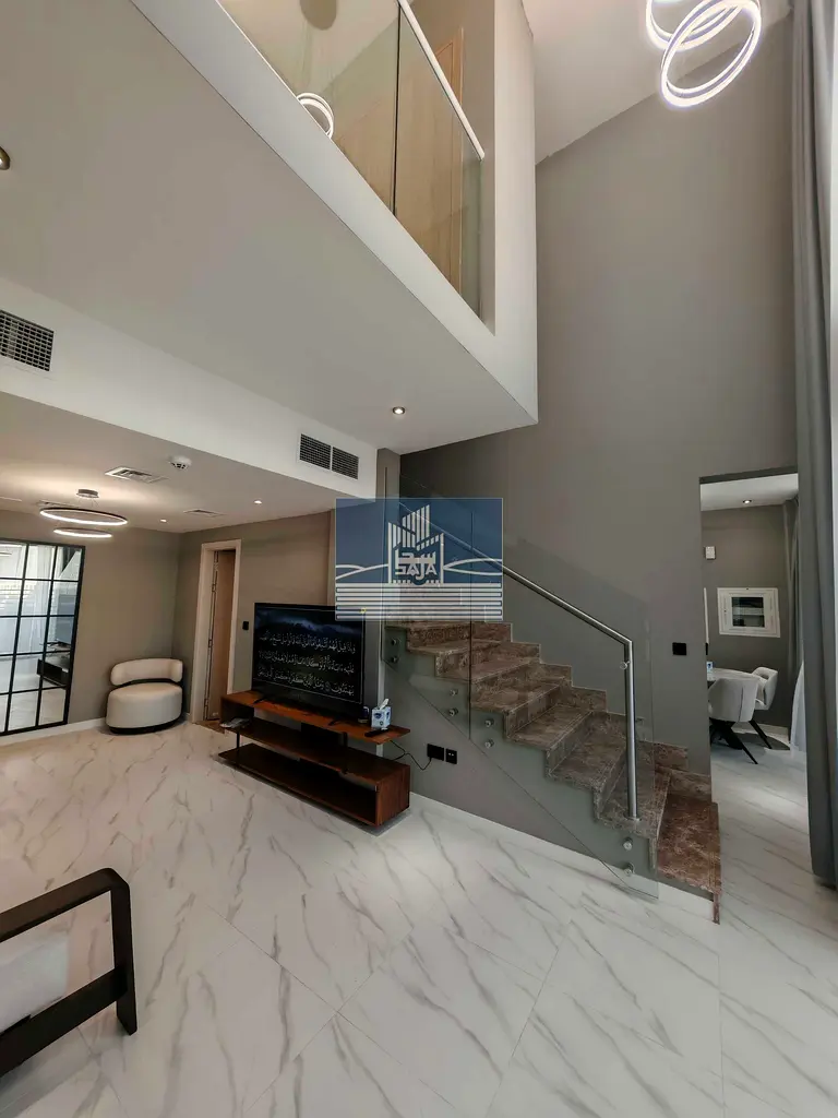 Fully Furnished Loft-Style 2-Bedroom Corner Villa for Sale | Rented | First Occupant | Rukan, Dubailand