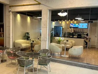 Cafe and Bakery for Sale - running located in a beautiful location in sharjah al hoshi (near al jada