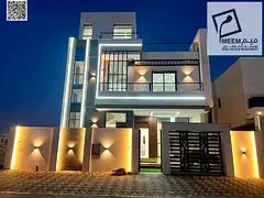 Luxury villa for sale in Ajman, located in a prime residential area