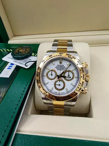 New unworn 2026 Cosmograph Daytona 
Oyster, 40 mm, Oystersteel and yellow gold 
Reference 126503
