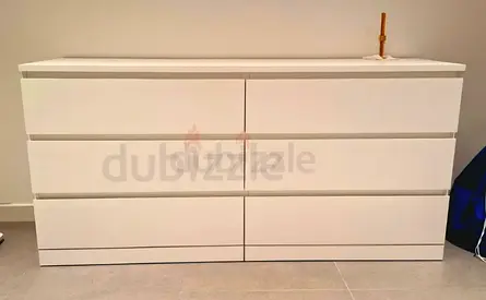 IKEA 6-drawer White Dresser - Flawless Condition
