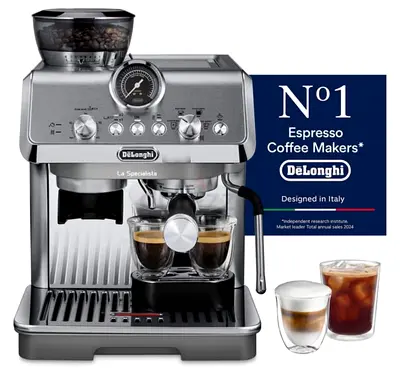 Free Delivery - DeLonghi Barista Coffee Machine LA SPECIALISTA ARTE EVO Cold Brew Semi-Automati