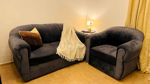 Brand new 2seater and 1seater grey color sofa for sale
