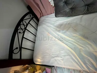 Rush Sale Single Bed with Mattress